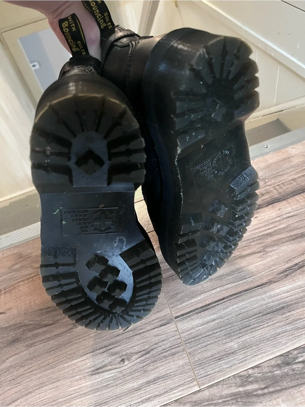 Dr. Martens black leather